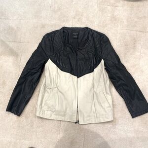 Zara leather jacket
